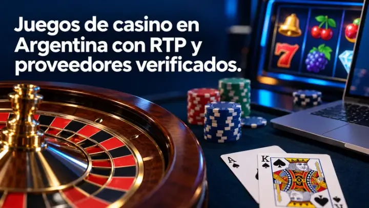 Juegos de casino en Argentina con RTP y proveedores verificados